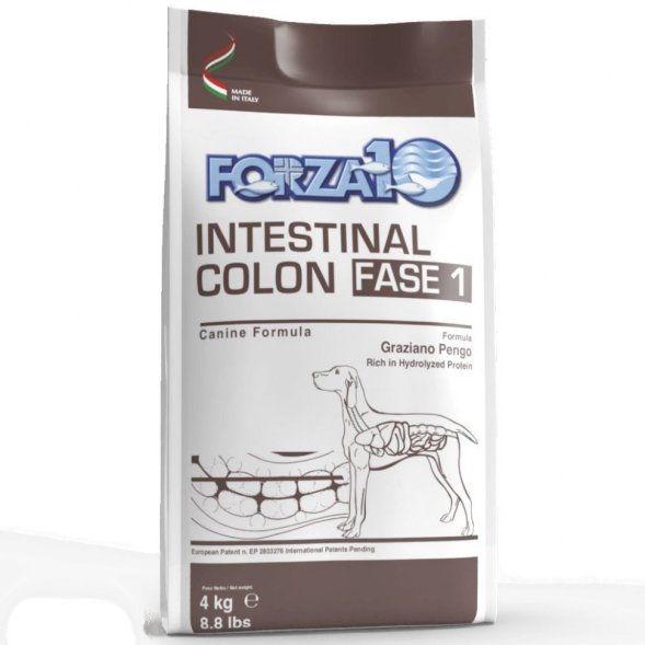 Forza10 Intestinal - Сухой корм для взрослых собак с хроническими колитами, с Рыбой (Active Colon Fase 1)