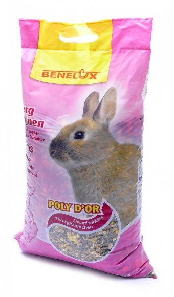 24854.580 Benelux - Korm dlya karlikovih krolikov kypit v zoomagazine «PetXP» Benelux - Корм для карликовых кроликов