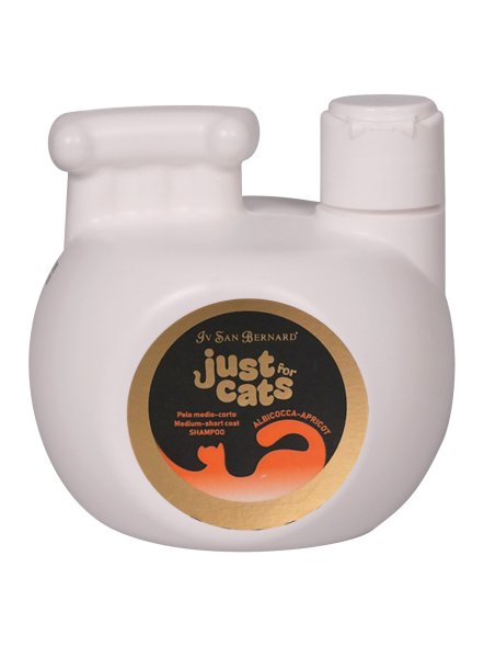 Iv San Bernard Just for Cats Apricot — шампунь для короткой и средней шерсти