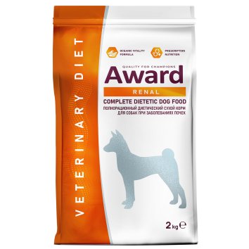 Award Veterinary Diet Renal - Диетический корм для взрослых собак при заболеваниях почек
