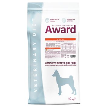 Award Veterinary Diet Renal - Диетический корм для взрослых собак при заболеваниях почек