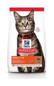 Hill's Science Plan Adult Lamb - Сухой корм для Кошек с ягненком