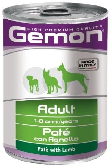 Gemon Dog - Консервы для собак паштет с ягненком 400гр
