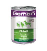 Gemon Dog  -  Консервы для собак паштет с ягненком 400гр