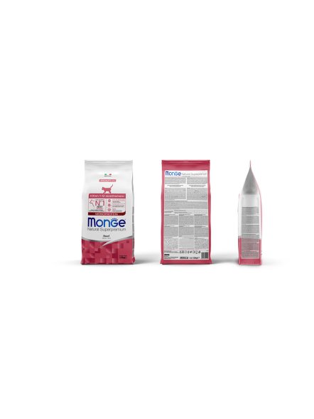 Monge Speciality Line Monoprotein (Монопротеин) - Сухой корм для котят и беременных кошек, из говядины