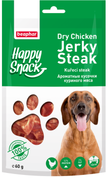 Beaphar Happy Snack - Лакомство для собак &amp;quot;Кусочки курицы&amp;quot; 60гр