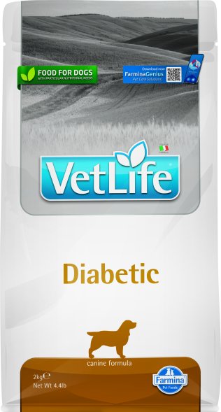 Farmina Vet Life Diabetic - Лечебный корм для взрослых собак всех пород при сахарном диабете
