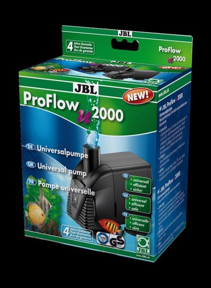 JBL ProFlow u2000 - Универсальная помпа для циркуляции воды в аквариумах и акватеррариумах, 2000 л/ч