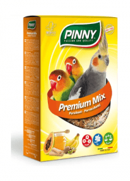 PINNY PM - Полнорационный корм для средних попугаев, с Фруктами, Бисквитом и Витаминами, 800 гр