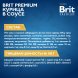 Brit - Пауч для взрослых стерилизованных собак всех пород, с Курицей в соусе, 85 гр