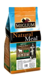 Meglium Sensible - Сухой корм для взрослых собак с чувствительным пищеварением ягненок, рис