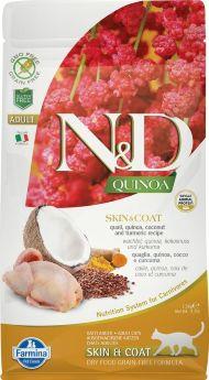 Farmina N&D Quinoa - Сухой корм для кошек, с перепелом и киноа