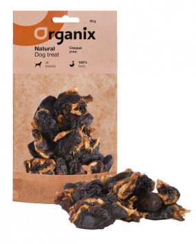 Organix - Лакомство для собак - Сердце утки 50 г