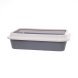 Сибирская кошка - Туалет для кошек глубокий с бортиком, 37x27x9.5 см