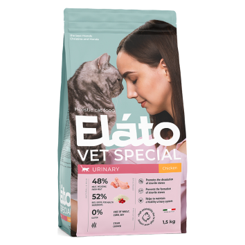 Elato Холистик Vet Special Urinary - Сухой корм для кошек с курицей