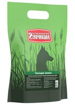 Четвероногий Гурман - Каша для собак 4 злака