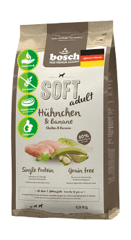 Bosch Soft - корм для собак с курицей и бананом