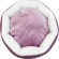CLP Nordic - Лежанка круглая двусторонняя, Плюшевая с мехом, Розовая