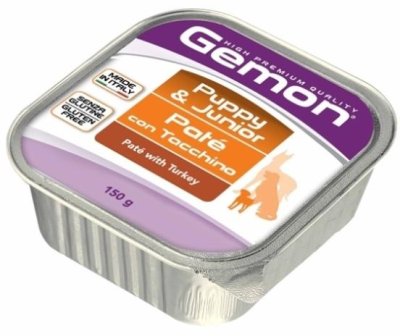 Gemon Dog - Консервы для щенков паштет из индейки 150гр