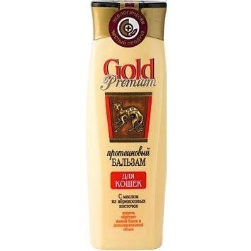 Gold Premium (Голд Премиум) - Протеиновый бальзам для кошек 260 мл