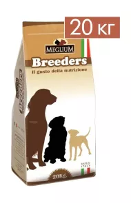 Meglium Sensible Breeders - Сухой корм для взрослых собак с чувствительным пищеварением ягненок, рис 20 кг