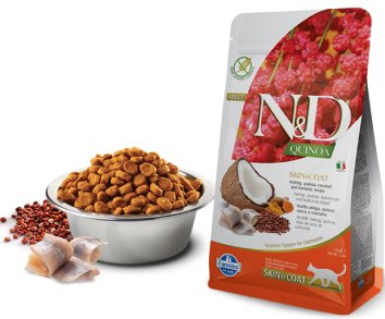 Farmina N&amp;amp;D Quinoa - Сухой корм для кошек, с Сельдью и Киноа