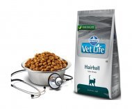 Farmina Vet Life Hairball - Лечебный корм для кошек для выведения комочков шерсти
