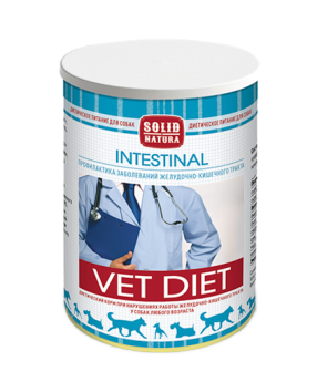 Solid Natura VET DIET Intestinal - Консервы для собак при нарушениях работы ЖКТ, 340 г