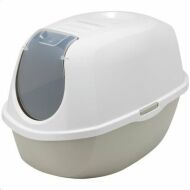 Moderna Recycled SmartCat  - Туалет - домик для кошек с угольным фильтром, теплый серый, 54х40х41см