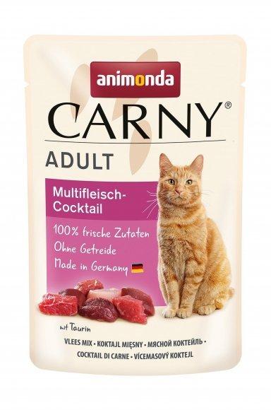 Animonda Carny Adult - Паучи для кошек, мясной коктейль 85гр