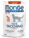 Monge Monoprotein (Монопротеин) - паучи для кошек, с индейкой, 85 гр