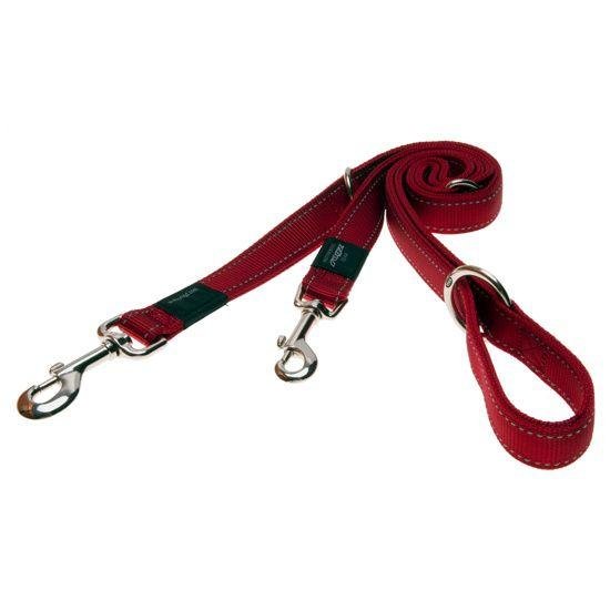Rogz Utility Multi Purpose Lead – Поводок-перестежка Красный