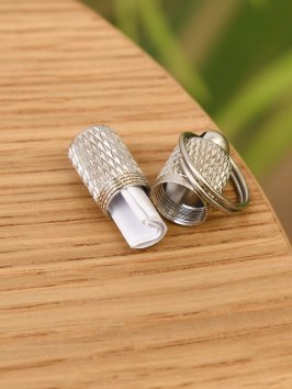 PetSHOP - Адресник пуля, нержавеющая сталь, 2,2 см