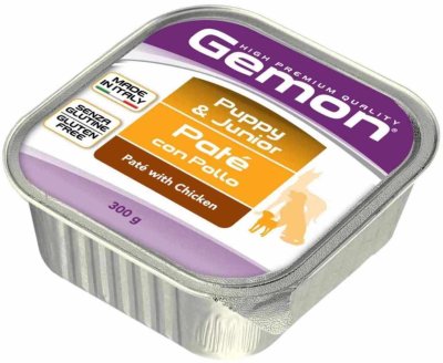 Gemon Dog - Консервы для щенков паштет из курицы 300гр Gemon Dog - Консервы для щенков паштет из курицы 300гр