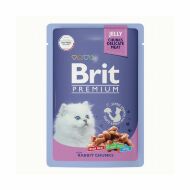 Brit - Пауч для котят, с Кроликом в желе, 85 гр