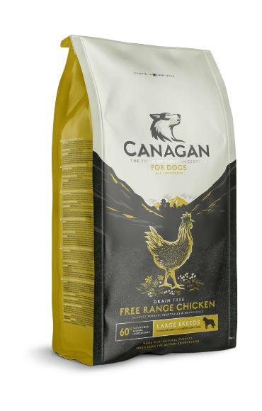 Canagan Free-Run Chicken Large - Сухой корм для крупных пород с цыпленком