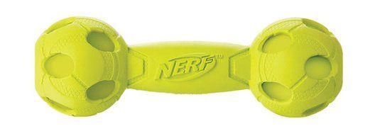 Nerf Dog - Игрушка-Гантель пищащая, 17,5 см