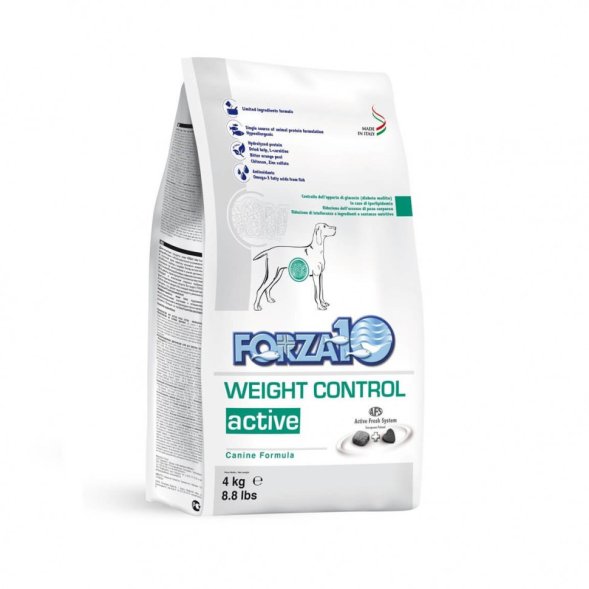 Forza10 Active Weight Control - Полнорационный диетический корм для взрослых собак, с Рыбой