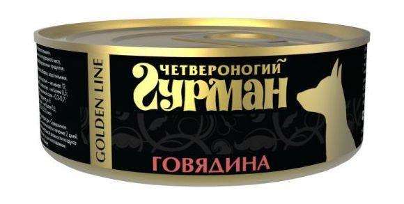 5926.580 Chetveronogii Gyrman Golden Line dlya sobak s govyadinoi v jele . Zoomagazin PetXP Golden_dog_100govyadina1-512x258.jpg
