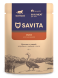Savita - Влажный корм для стерилизованных кошек, с Уткой, Морковью и Тыквой в желе, 85 гр