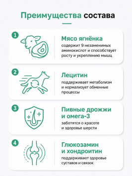 Organix - Сухой корм для взрослых собак мелких пород, с ягненком, фруктами и овощами
