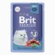 Brit - Пауч для котят, с Телятиной и Морковью в желе, 85 гр