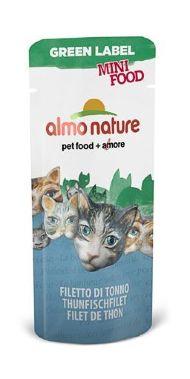 Almo Nature Green Label Mini Food Tuna Fillet - Лакомство для кошек "Филе Тунца" 3гр
