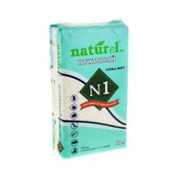 N1 Натурал &amp;quot;Пуховый&amp;quot; - Гигиеническая подстилка для грызунов 10 л