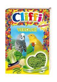 Cliffi Verduri - яичный корм с овощами для зерноядных птиц 300гр