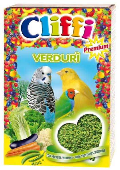 Cliffi - яичный корм с овощами для зерноядных птиц 300гр