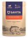 Savita - Влажный корм для стерилизованных кошек, с Лососем и Форелью в соусе, 85 гр