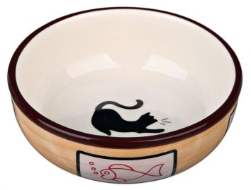 Trixie - Керамическая миска для кошек 0,35л д.12,5см