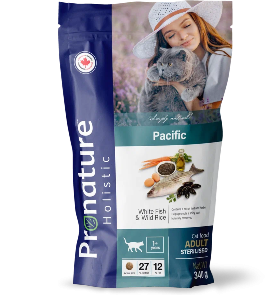 Pronature Holistic Pacific - Сухой корм для стерилизованных кошек с океанической рыбой и рисом