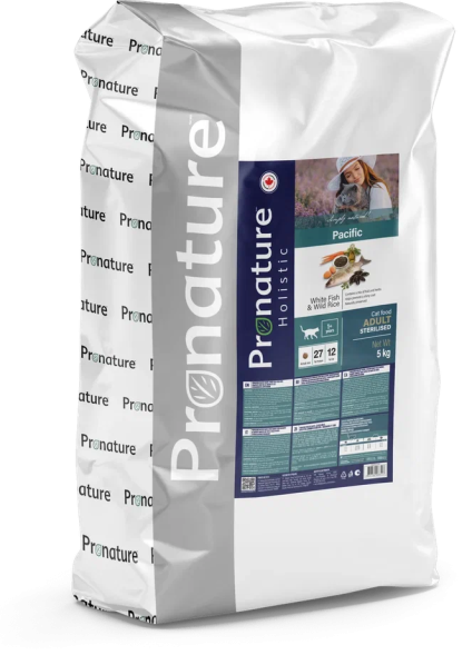 Pronature Holistic Pacific - Сухой корм для стерилизованных кошек с океанической рыбой и рисом